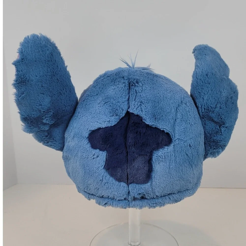 Disney Parks Lilo & Stitch Plush Character Hat Adult Blue Costume Ears 57-60cm
